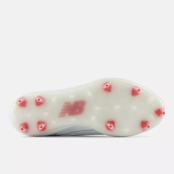 New Balance White Silver FuelCell Romero Duo Comp Softball‎ Cleats - Picture 4 of 12